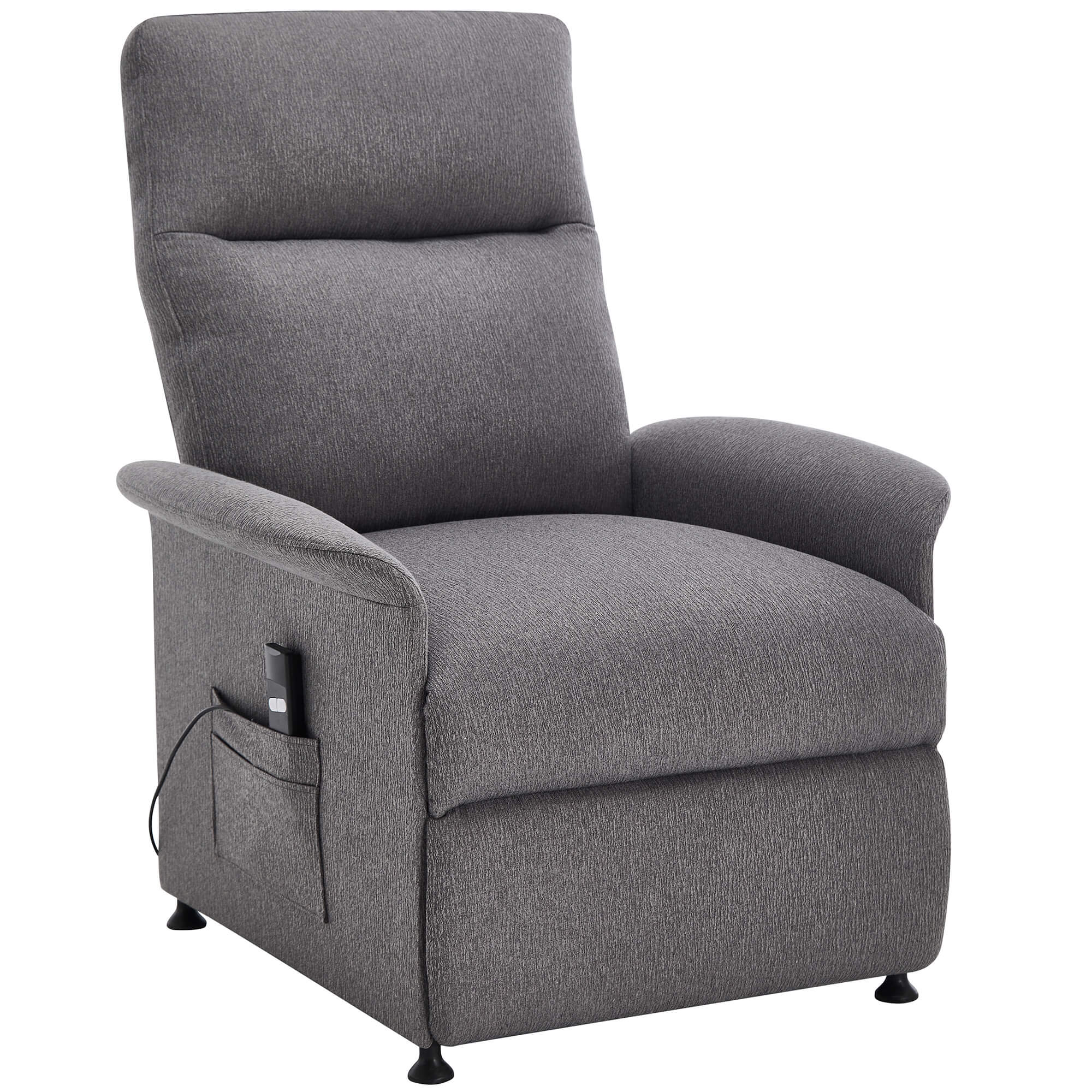 Poltrona-reclinavel-relax-PUSHING-eletrica---Cinzento
