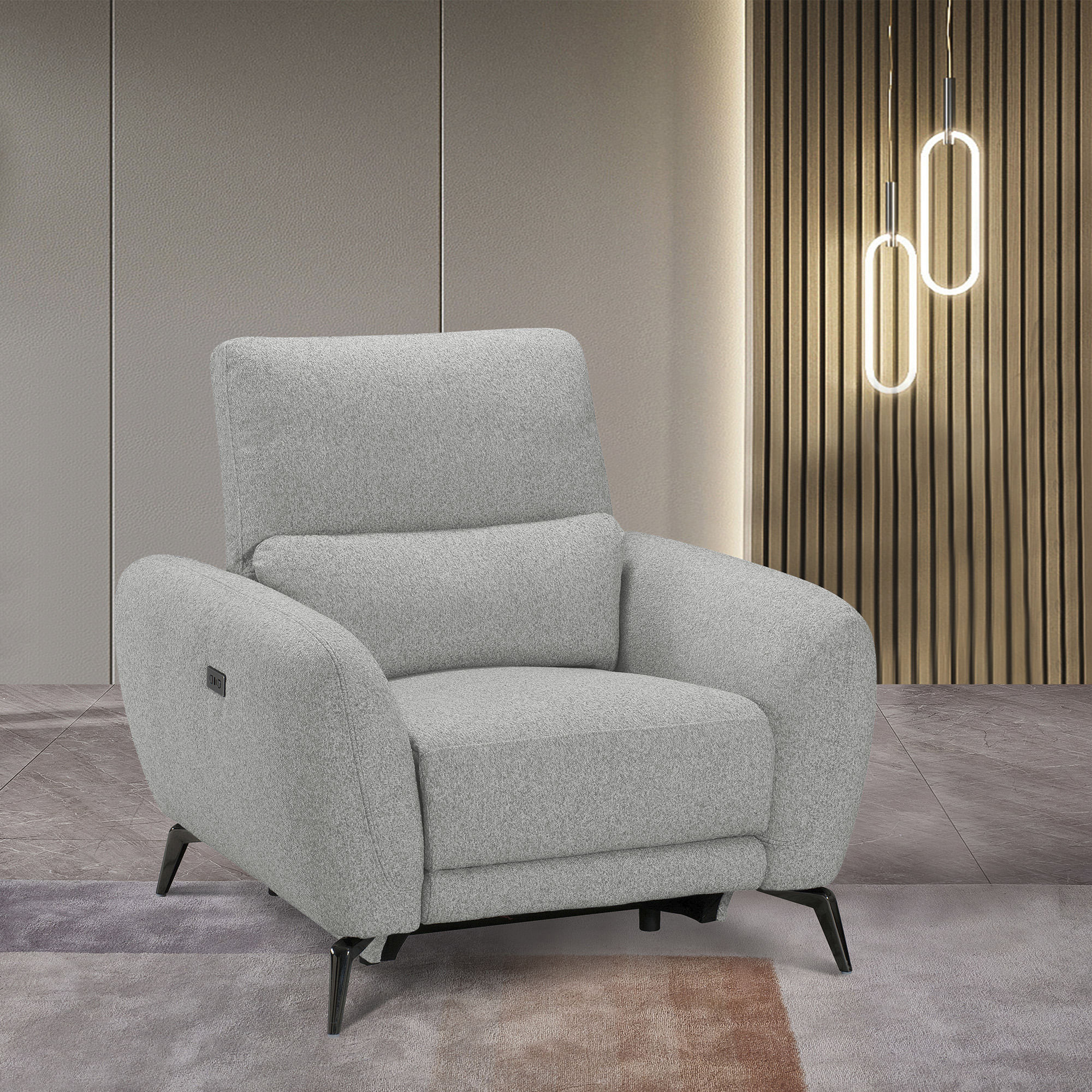 Sofa-de-1-lugar-ELISA-eletrico-Cinzento-Claro