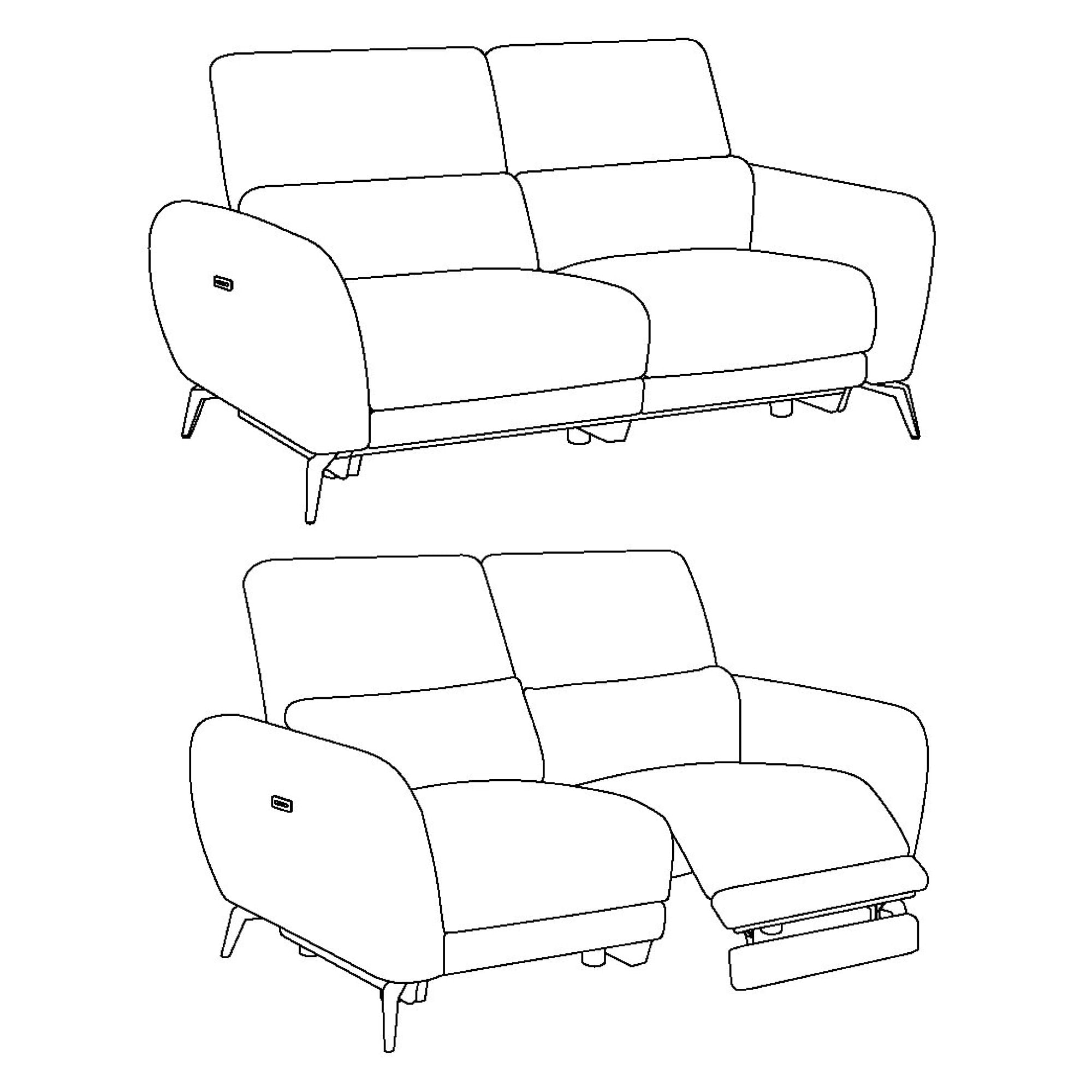 Sofa-3-lugares-ELISA-relax-eletrico-Cinzento-Claro