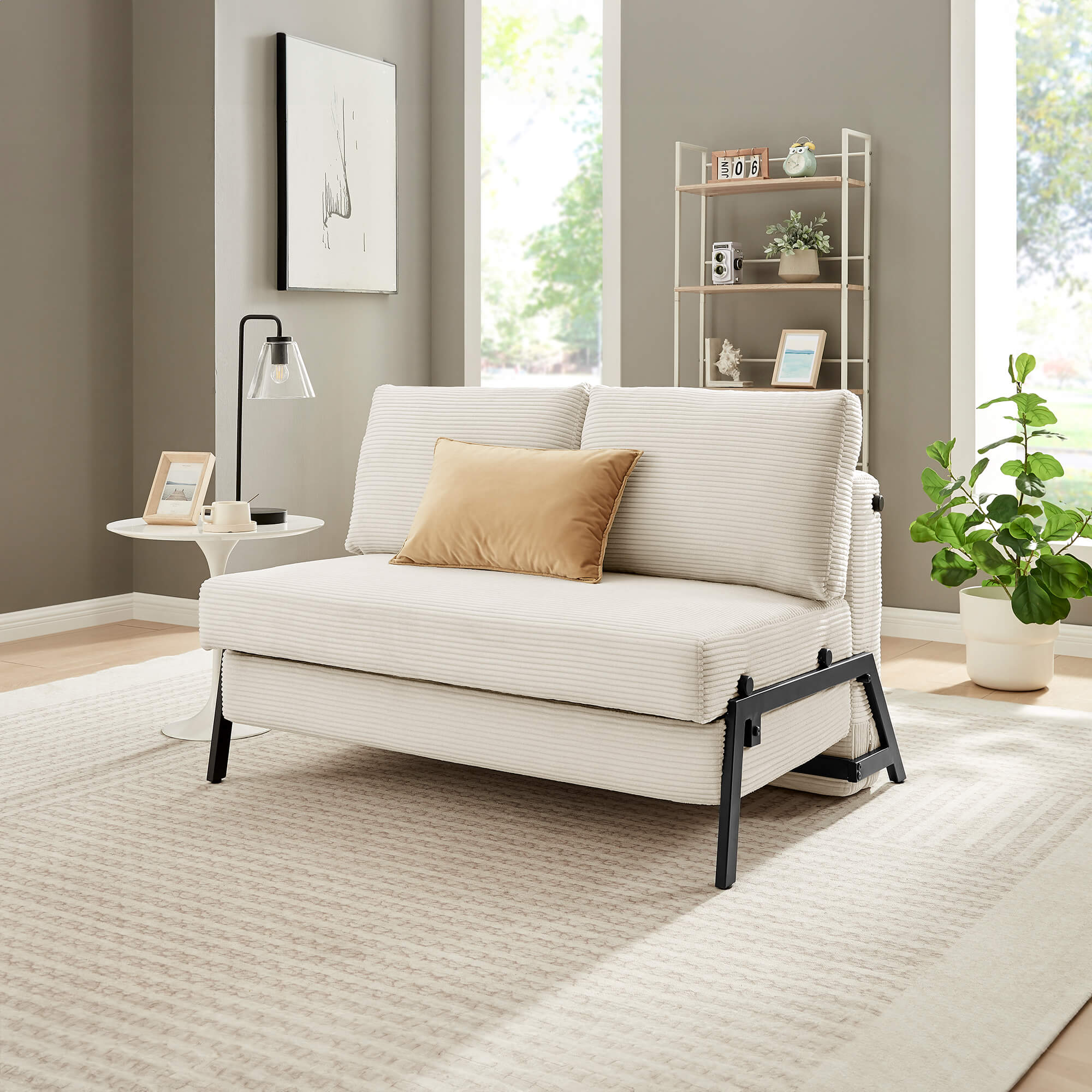 Sofa-cama-SPRING-Areia