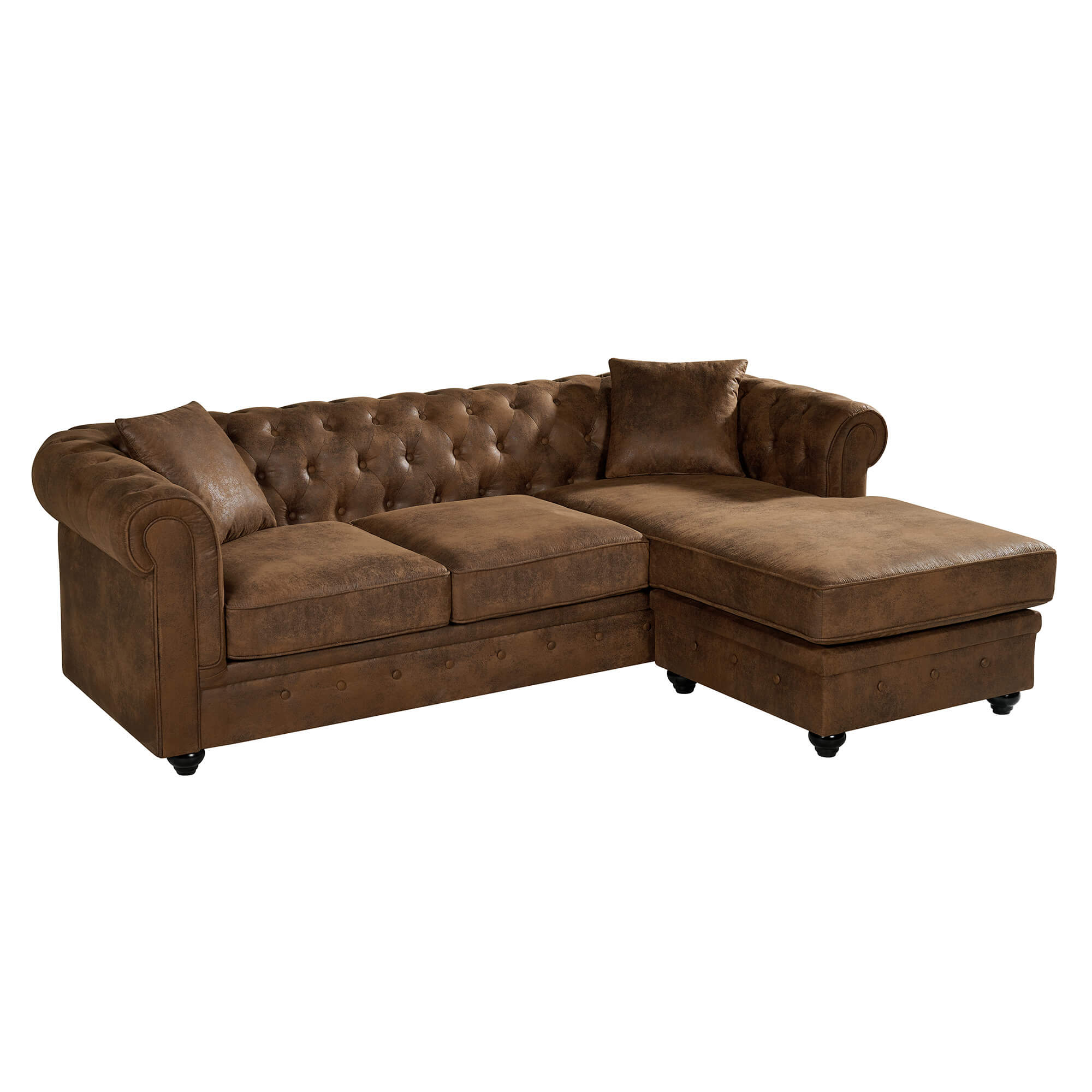 Sofa-chaise-longue-reversivel-CHESTER-Castanho-Vintage---Reversivel