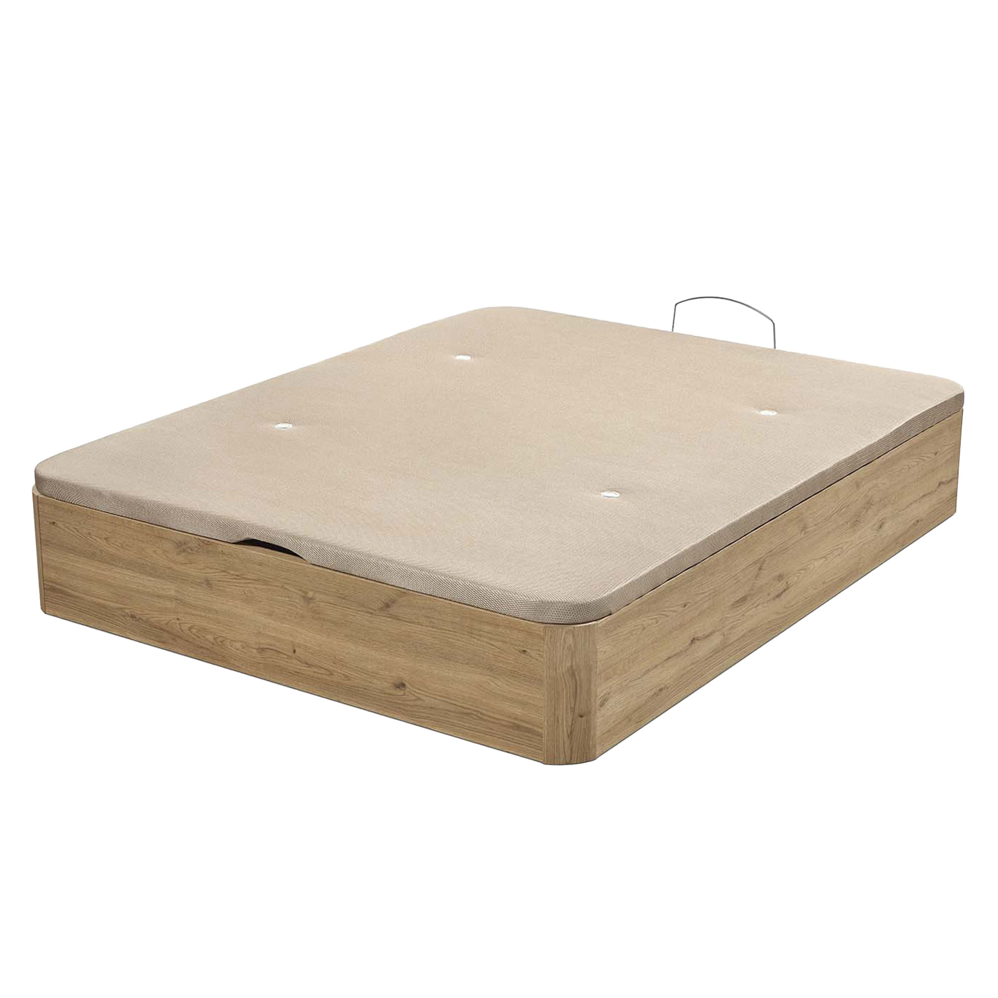 Pack-sommier-abativel-CASINO-BOX---colchao-MOLAFLEX-BEM-ESTAR-POCKET-140-x-190-cm---Carvalho-Artesanato