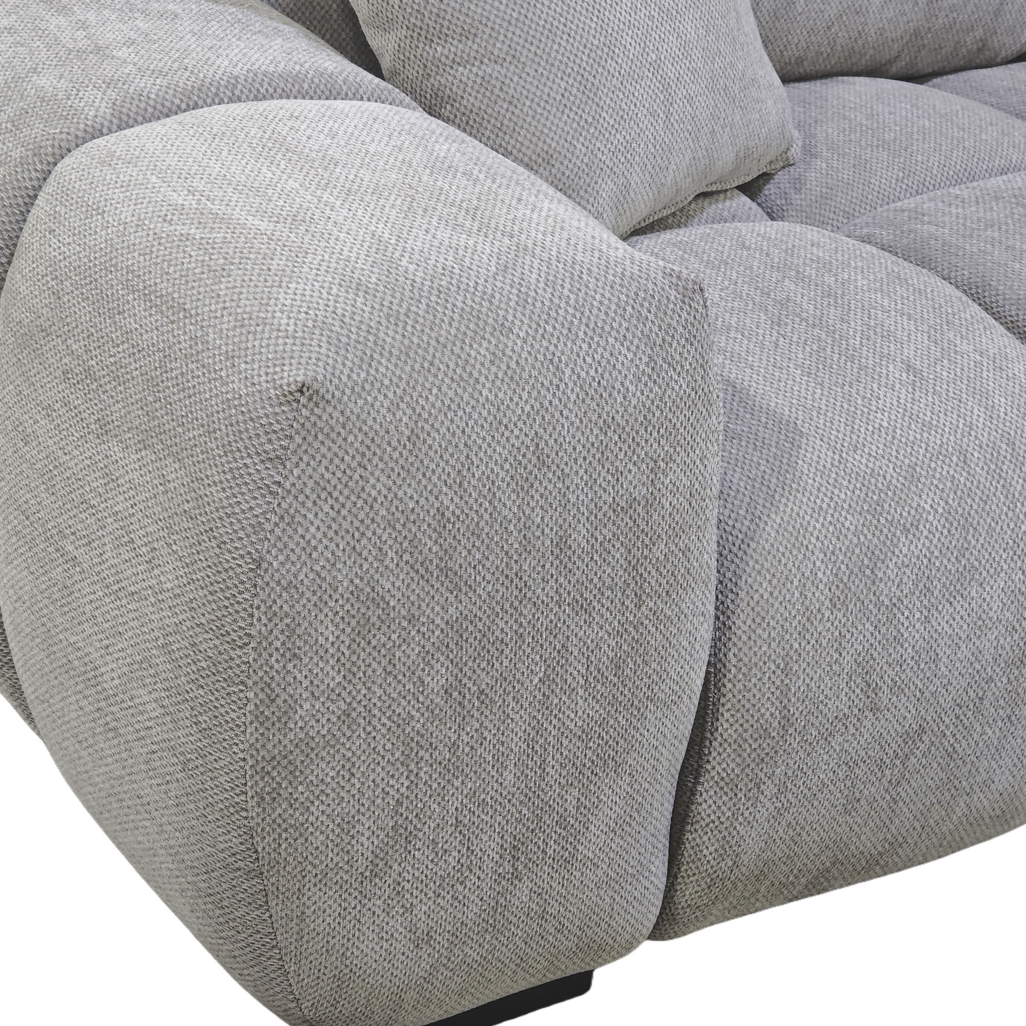 Sofa-chaise-longue-CALIFORNIA-Cinzento-Bege---Direita