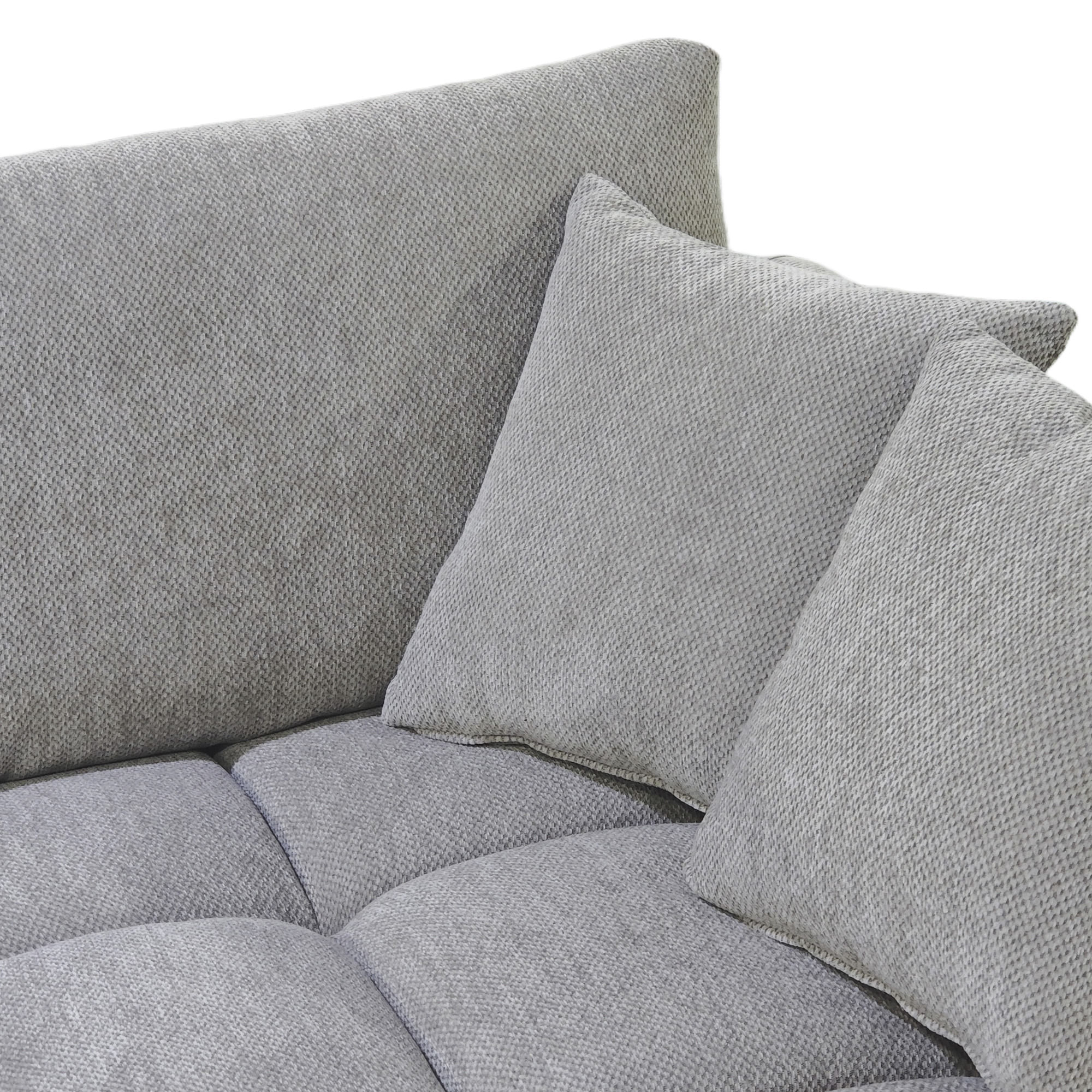 Sofa-chaise-longue-CALIFORNIA-Cinzento-Bege---Direita