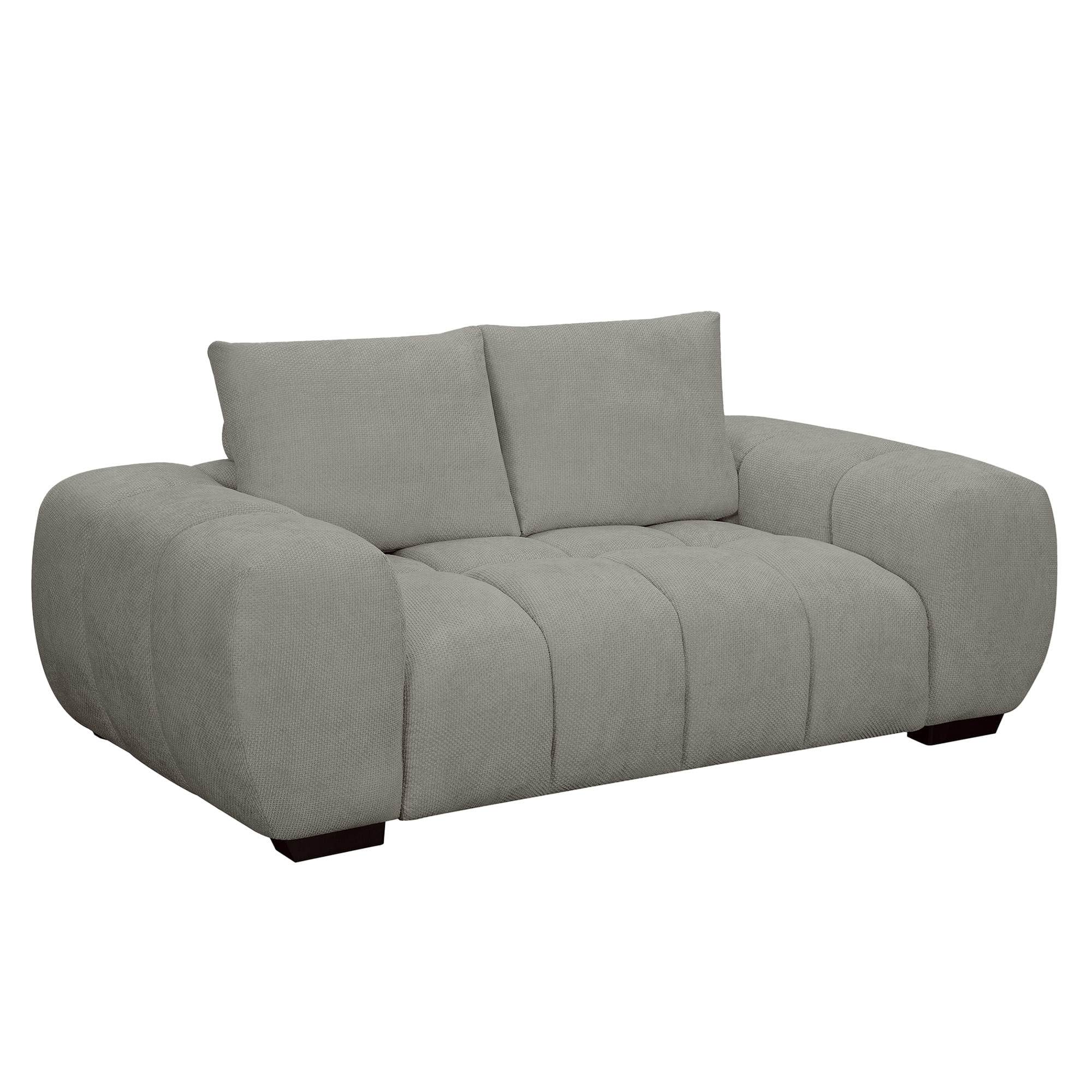Sofa-2-lugares-CALIFORNIA-Cinzento-Bege
