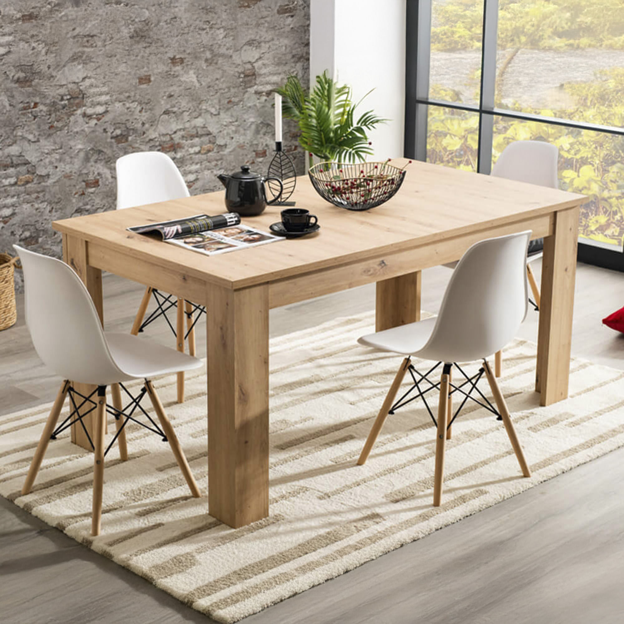 Mesa-extensivel-OSCAR--160-200-cm--Carvalho-Artesanato