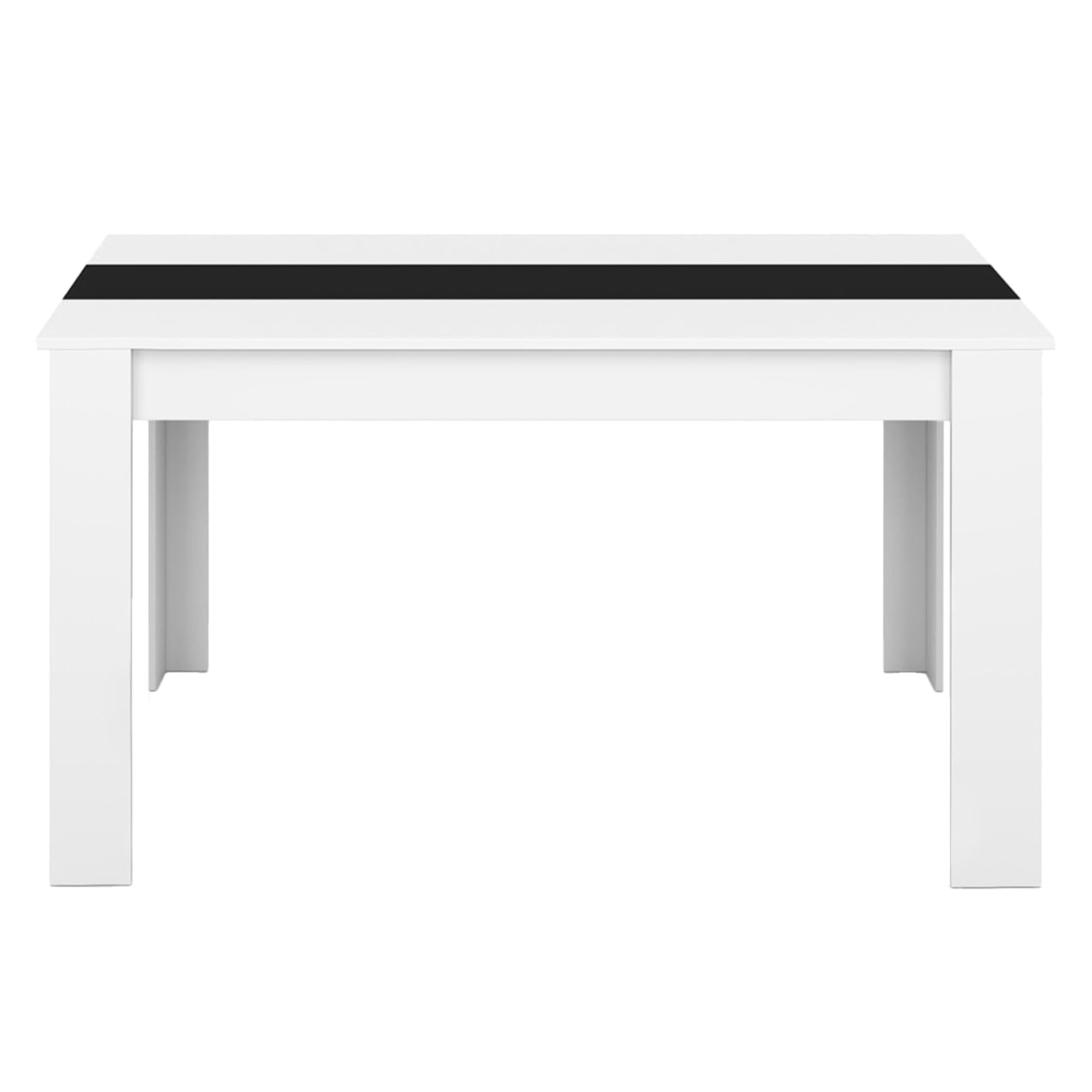 Pack-mesa-DOMUS---6-cadeiras-ZARA-II-Branco-e-Preto