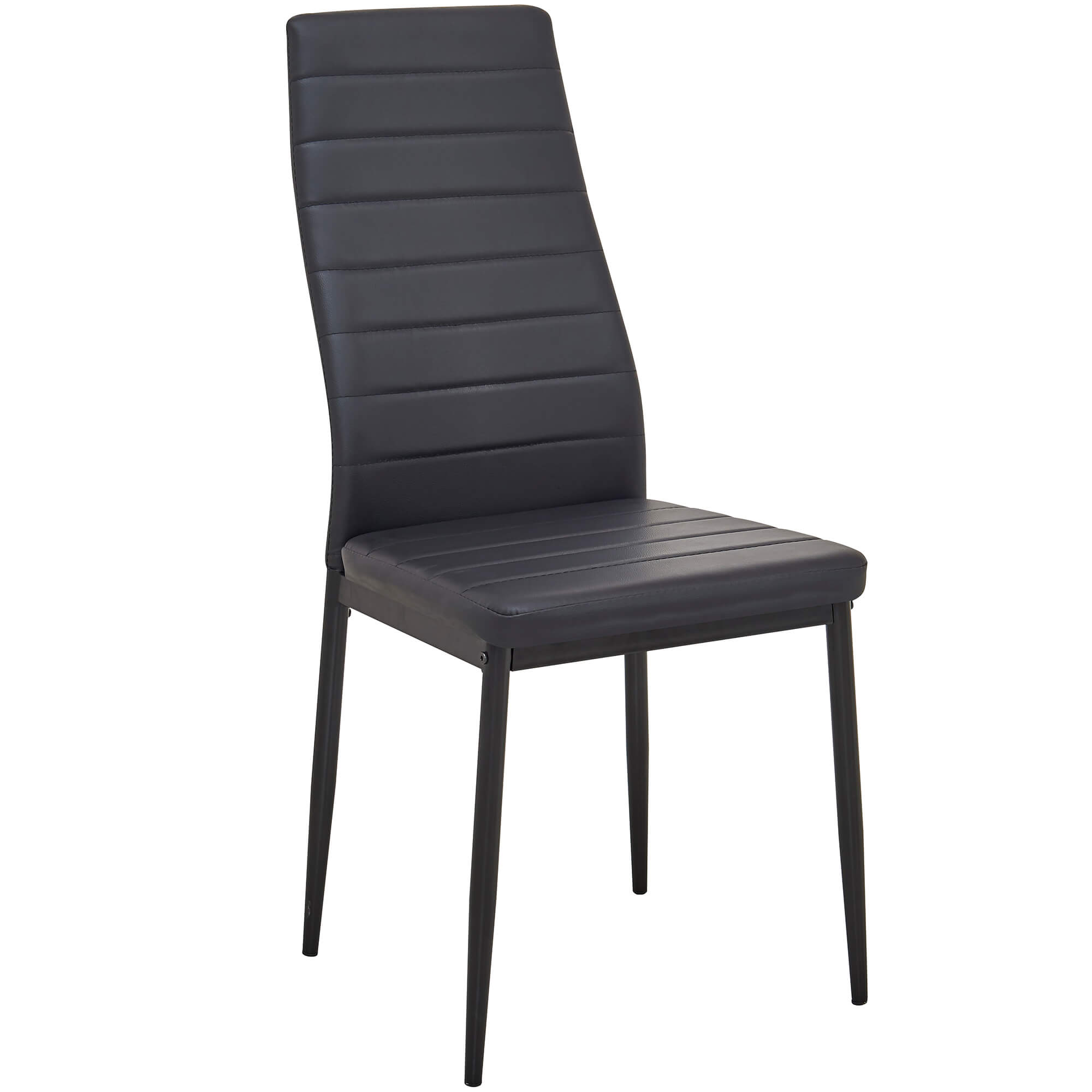 Pack-mesa-DOMUS---6-cadeiras-ZARA-II-Branco-e-Preto