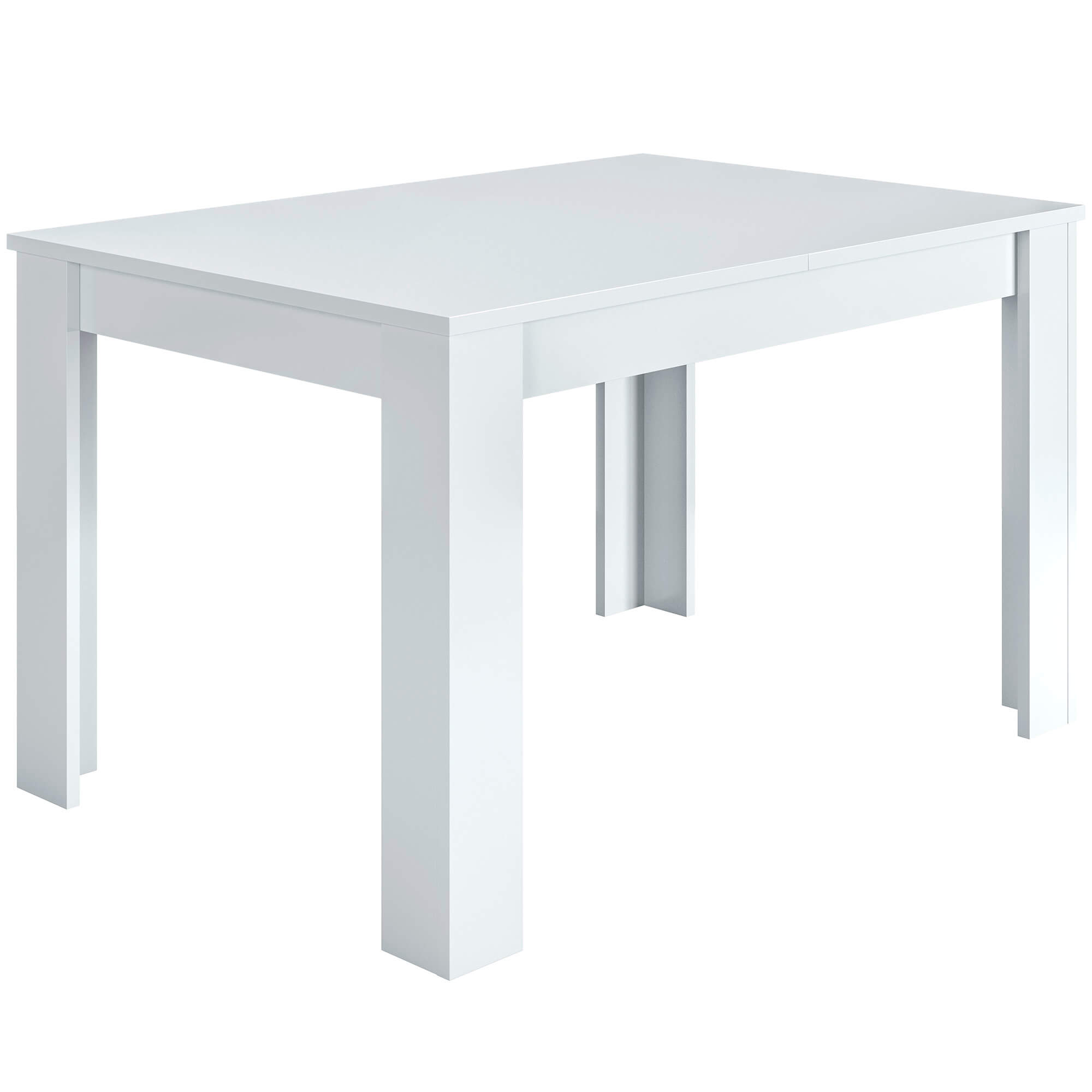 Pack-mesa-extensivel-BARCELONA---4-cadeiras-DENVER-II-Branco