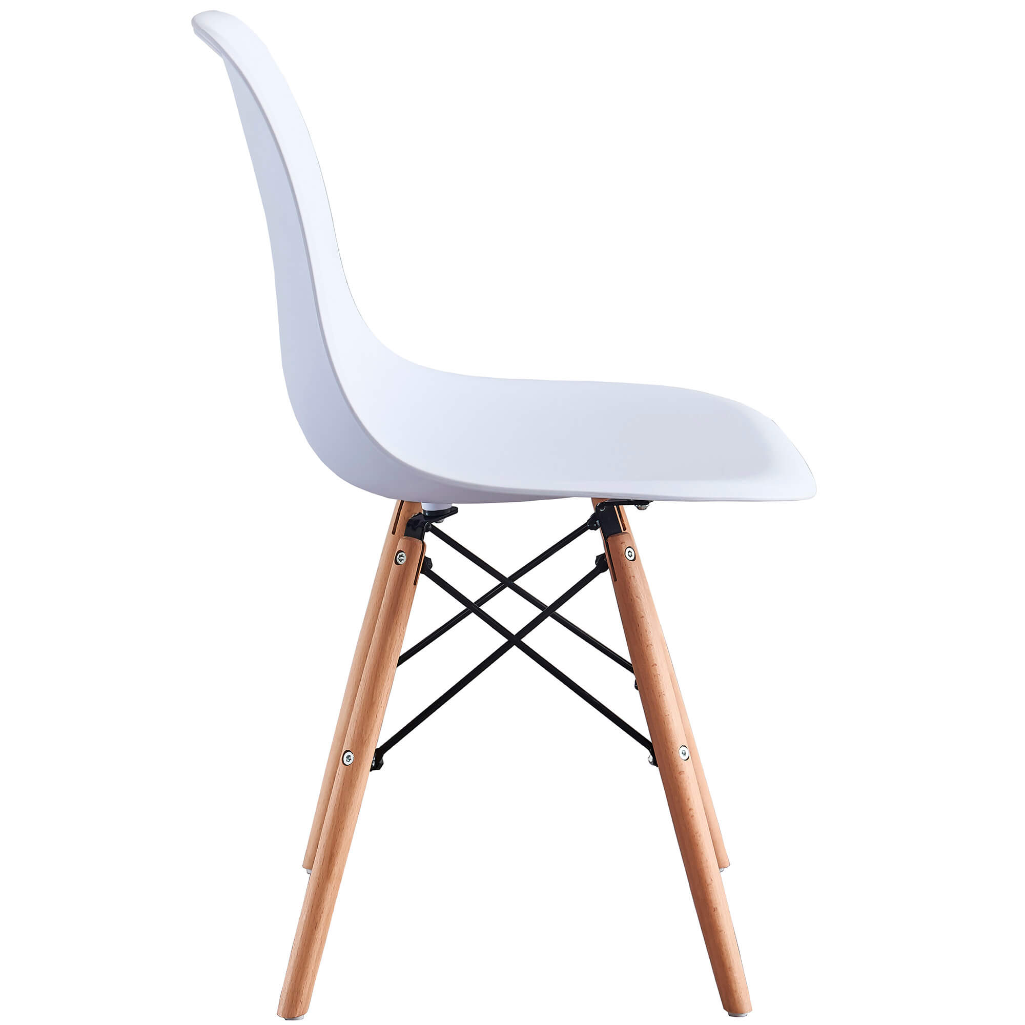 Pack-mesa-extensivel-BARCELONA---4-cadeiras-DENVER-II-Branco