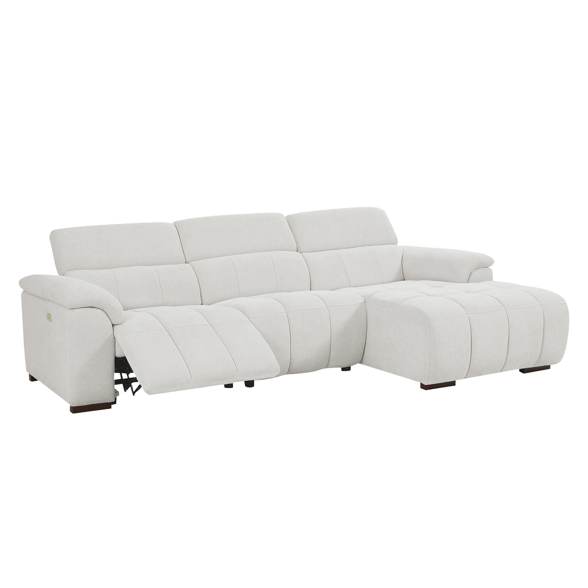 Sofa-chaise-longue-MADAGASCAR-relax-eletrico-Branco-Gelo---Direita
