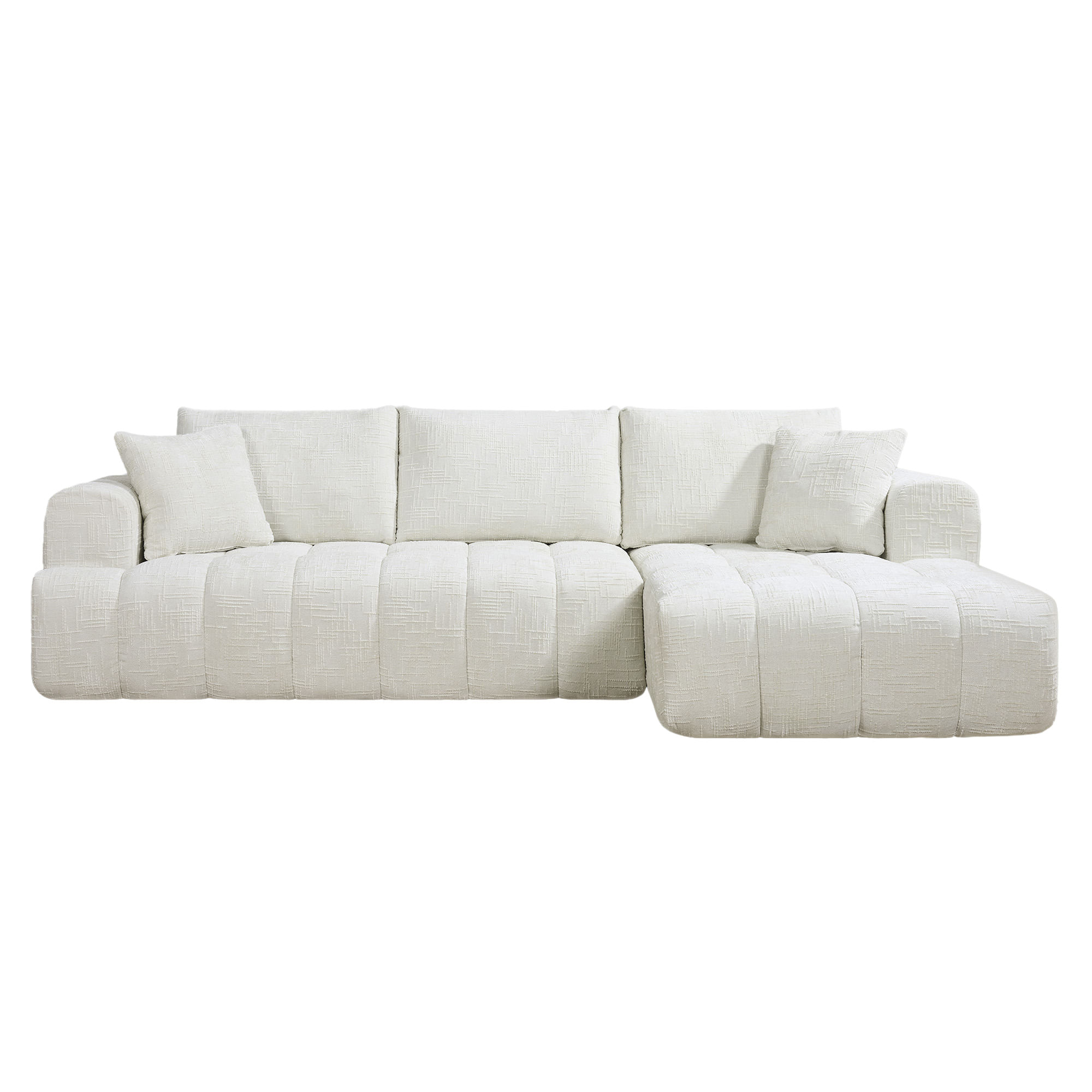 Sofas-POP-UP--Sofa-chaise-longue-OAKLAND-embalado-a-vacuo-Bege-Claro---Direita