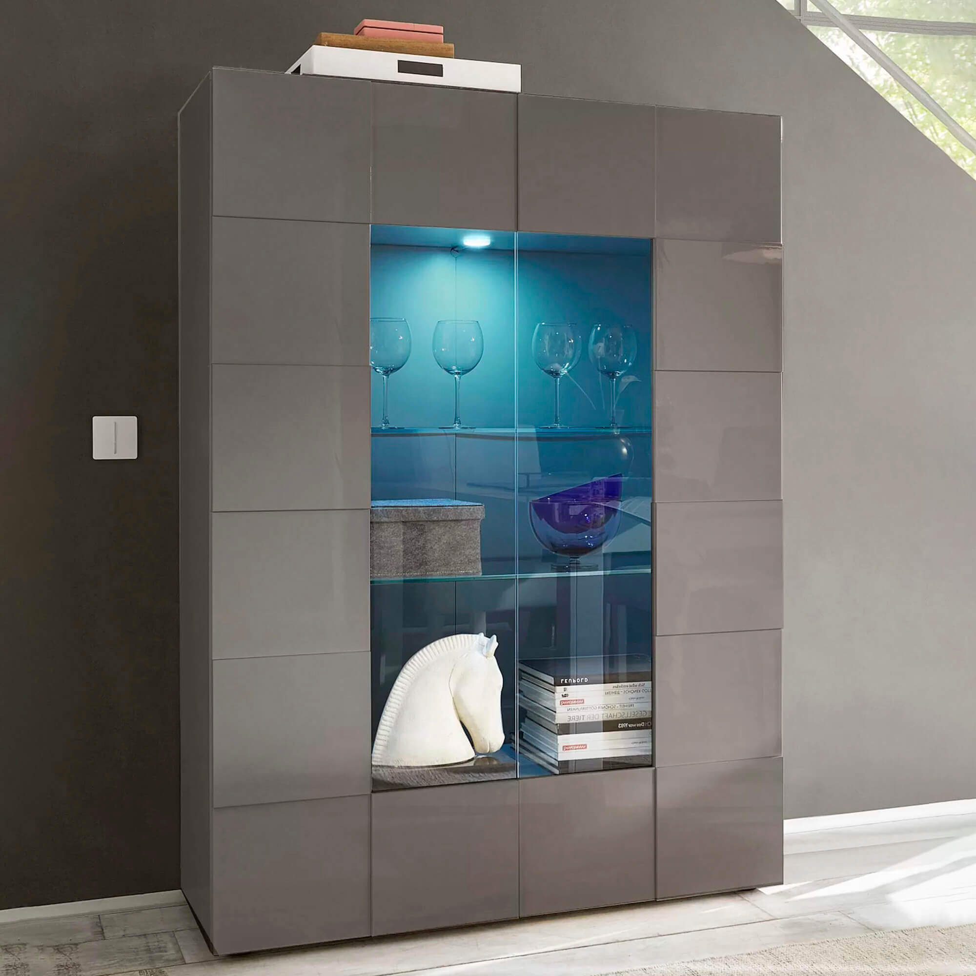 Vitrine-DAMA-Antracite-Brilho