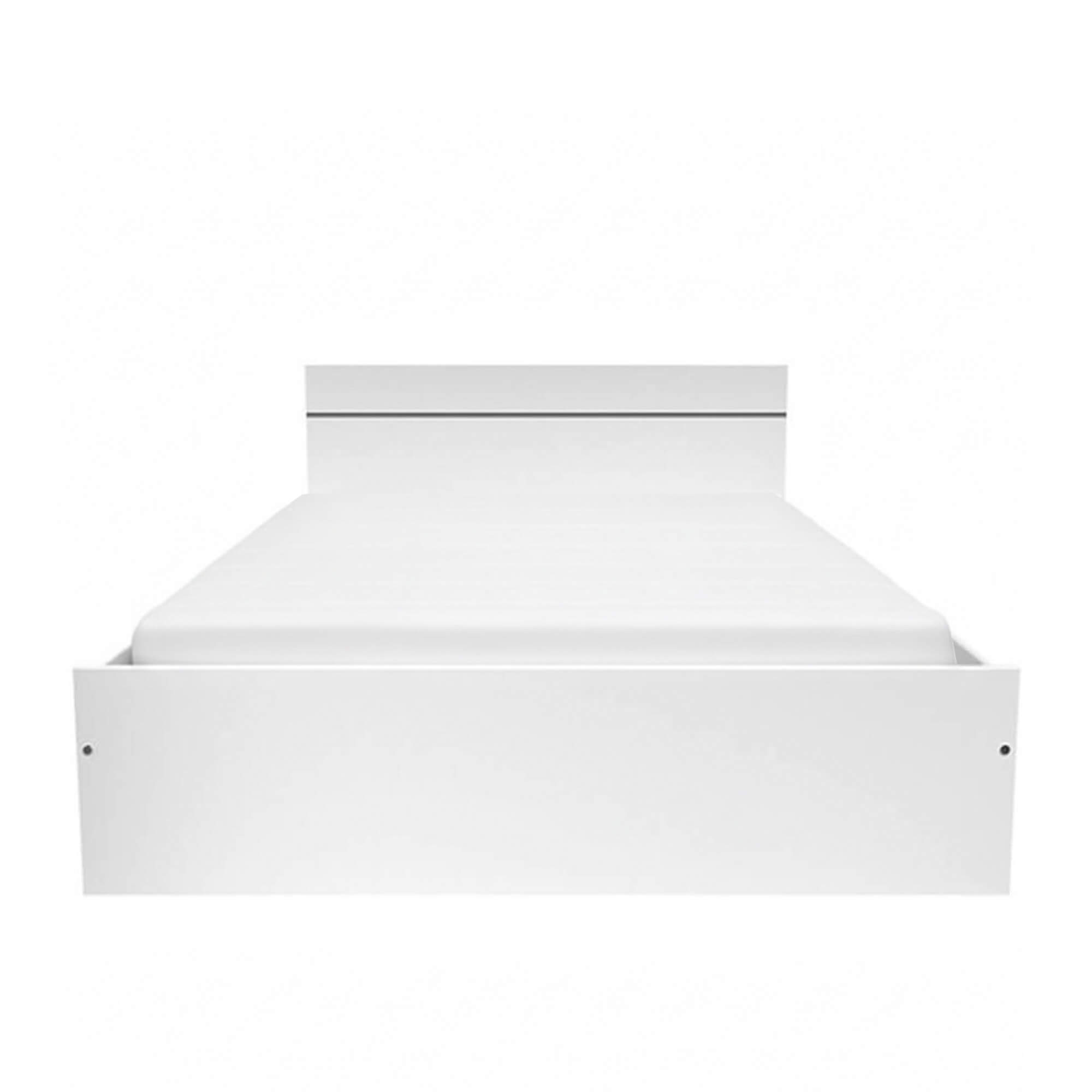 Cama-de-casal-CODA-140-x-190-cm---Branco