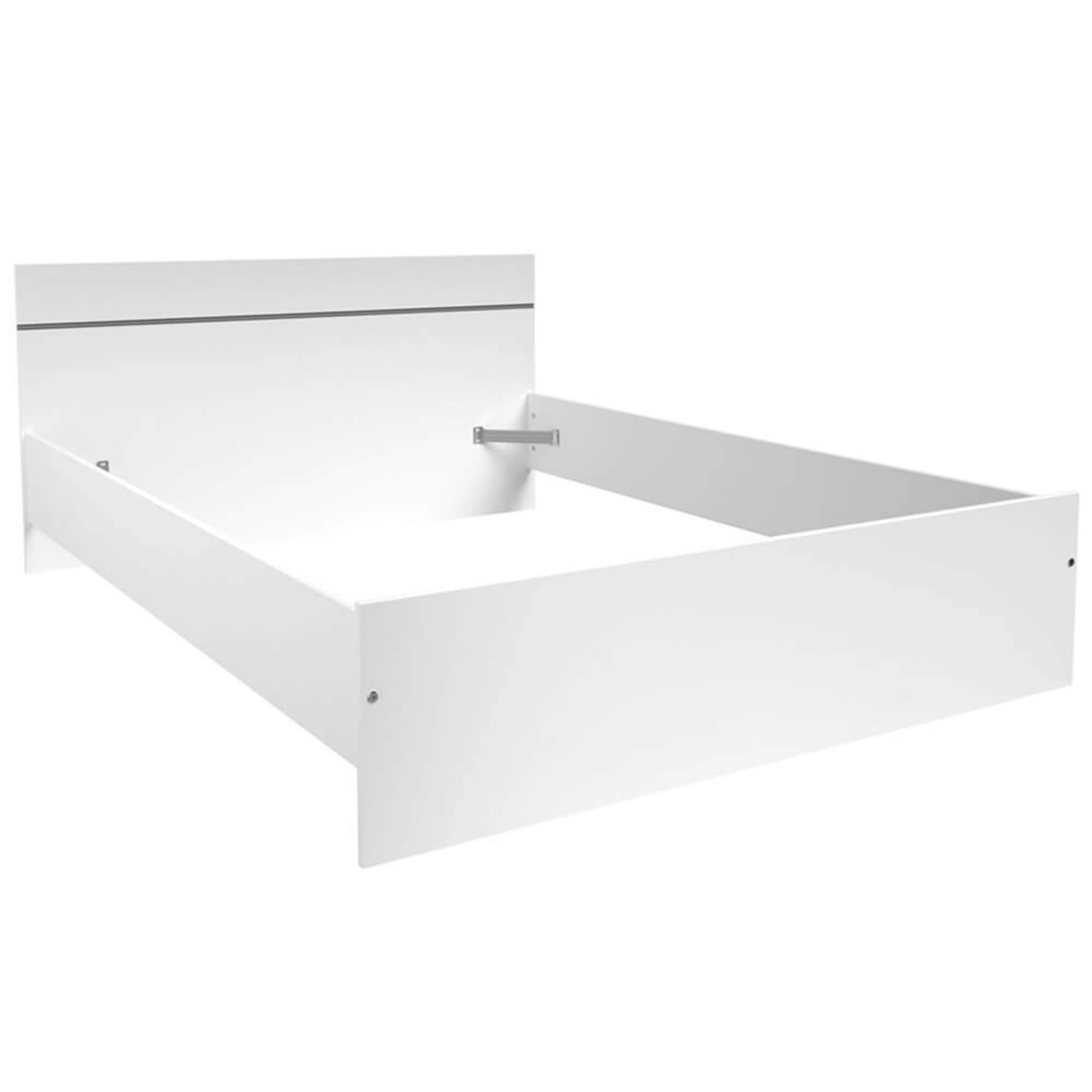 Cama-de-casal-CODA-140-x-190-cm---Branco