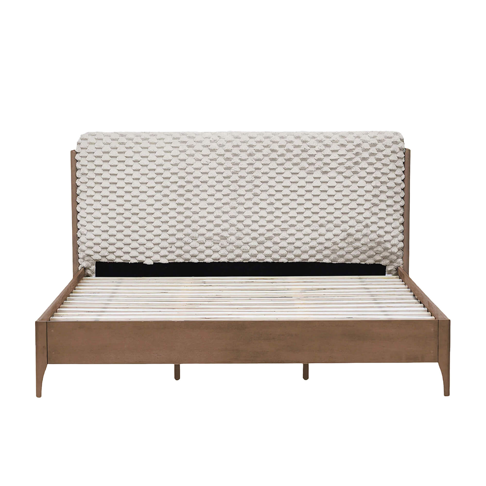 Cama-de-casal-NELIA-160-x-200-cm---Bege-e-Castanho