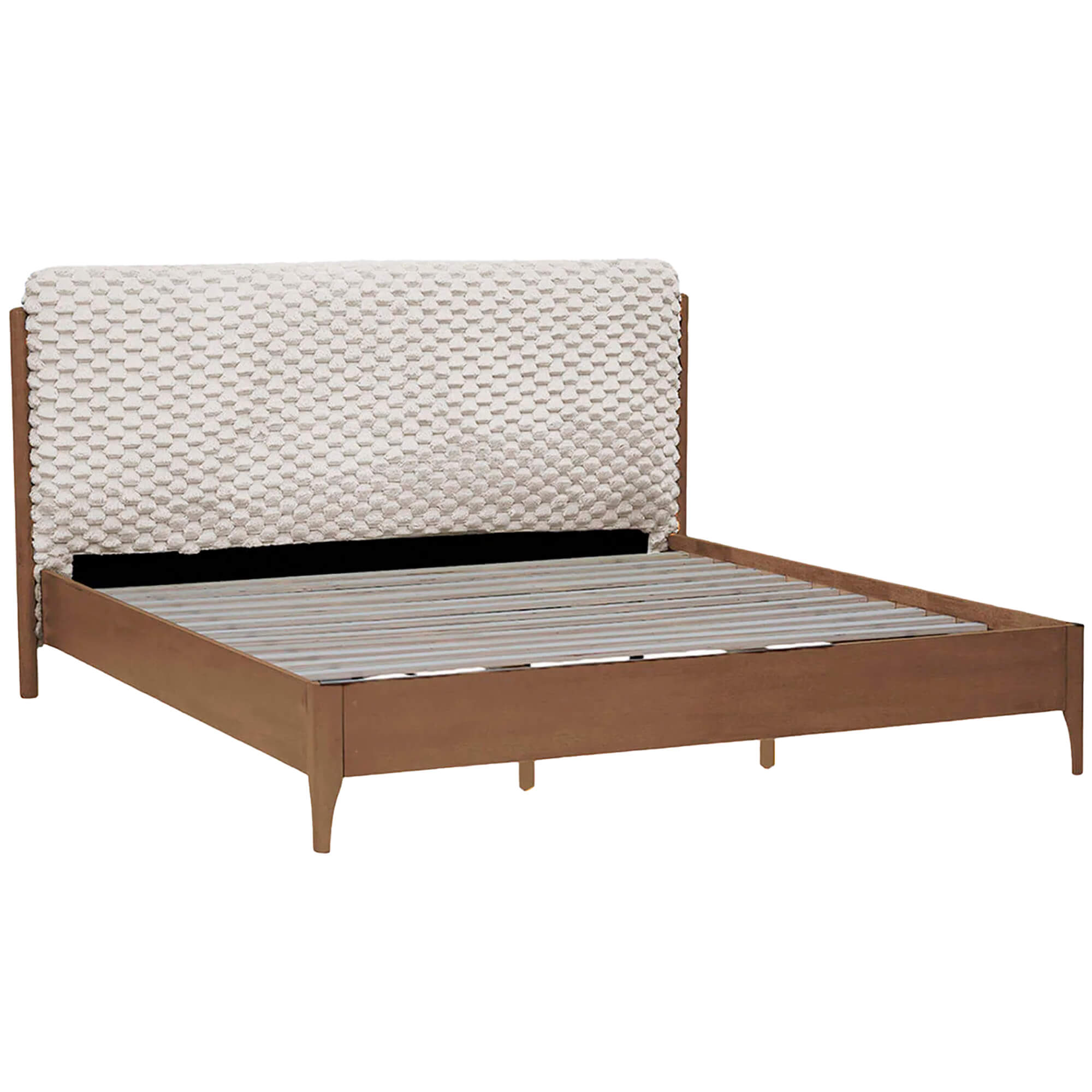 Cama-de-casal-NELIA-160-x-200-cm---Bege-e-Castanho