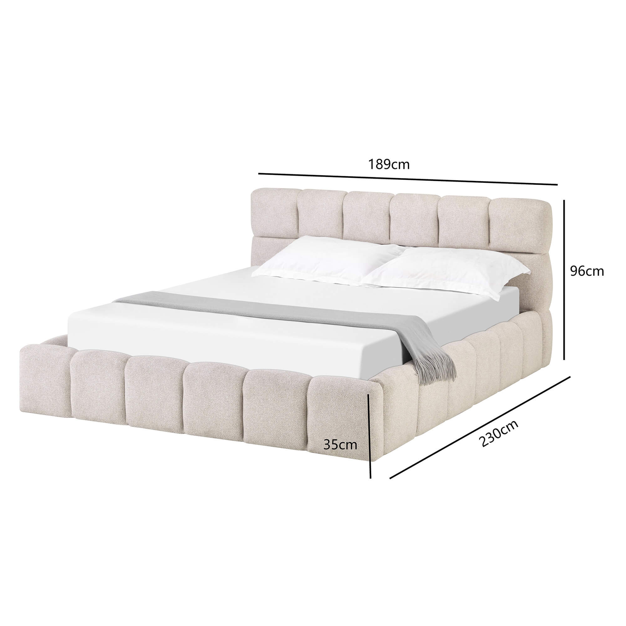 Cama-de-casal-elevatoria-MANCHESTER-160-x-200-cm---Bege