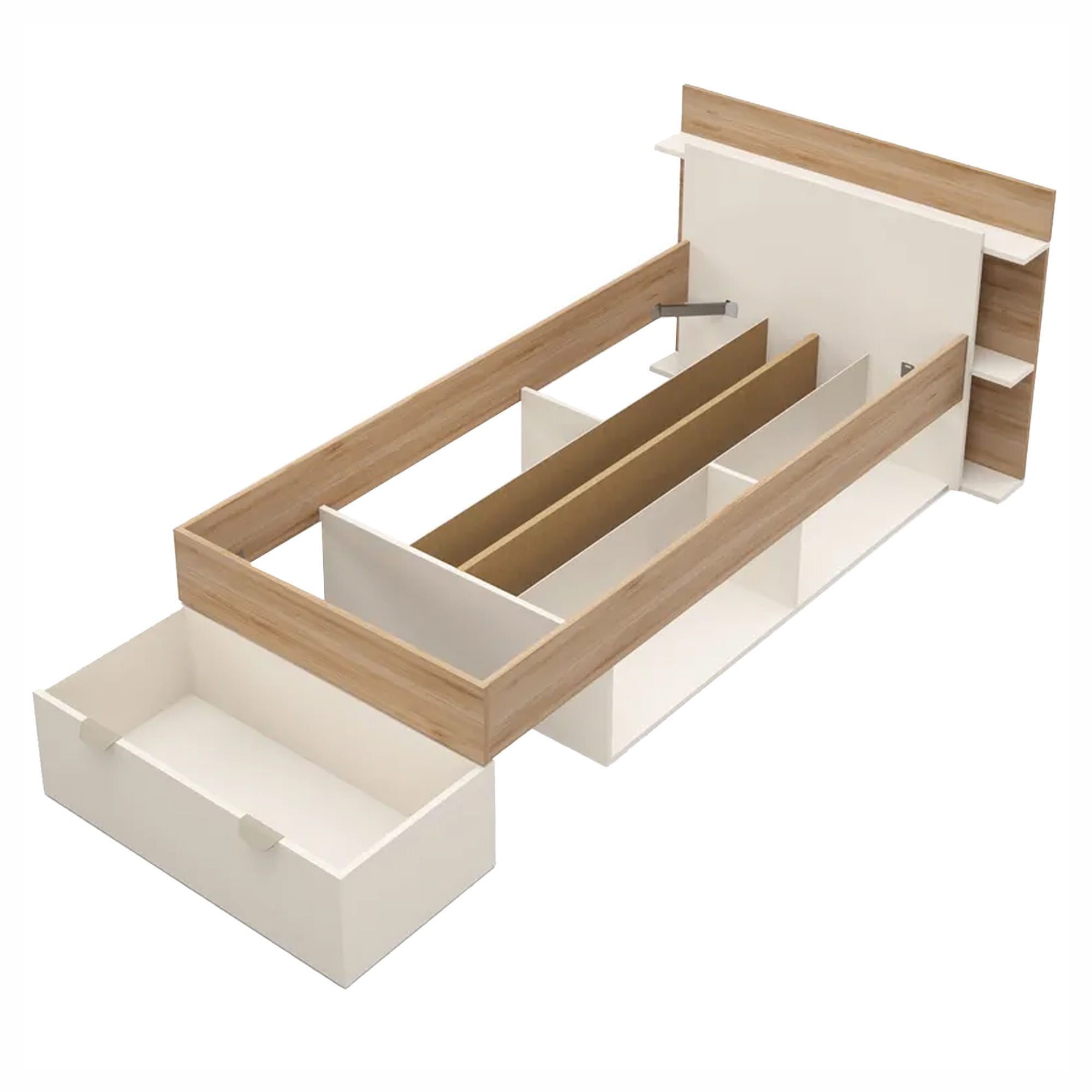 Cama-de-solteiro-ALBO-90-x-200-cm---Carvalho-Oak-e-Vison