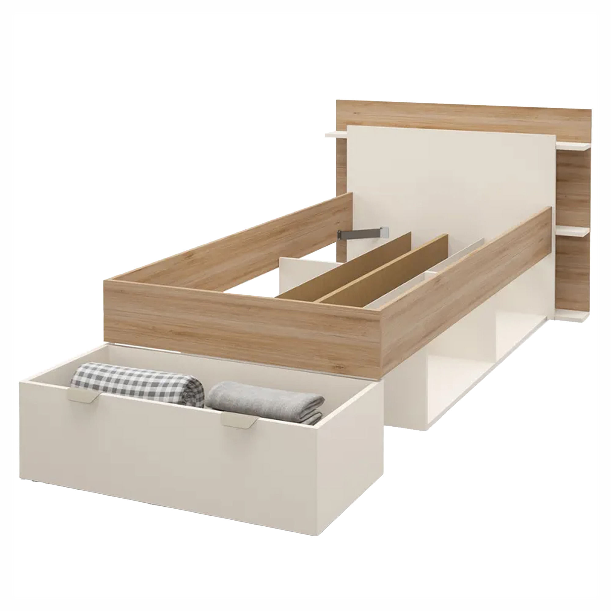Cama-de-solteiro-ALBO-90-x-200-cm---Carvalho-Oak-e-Vison