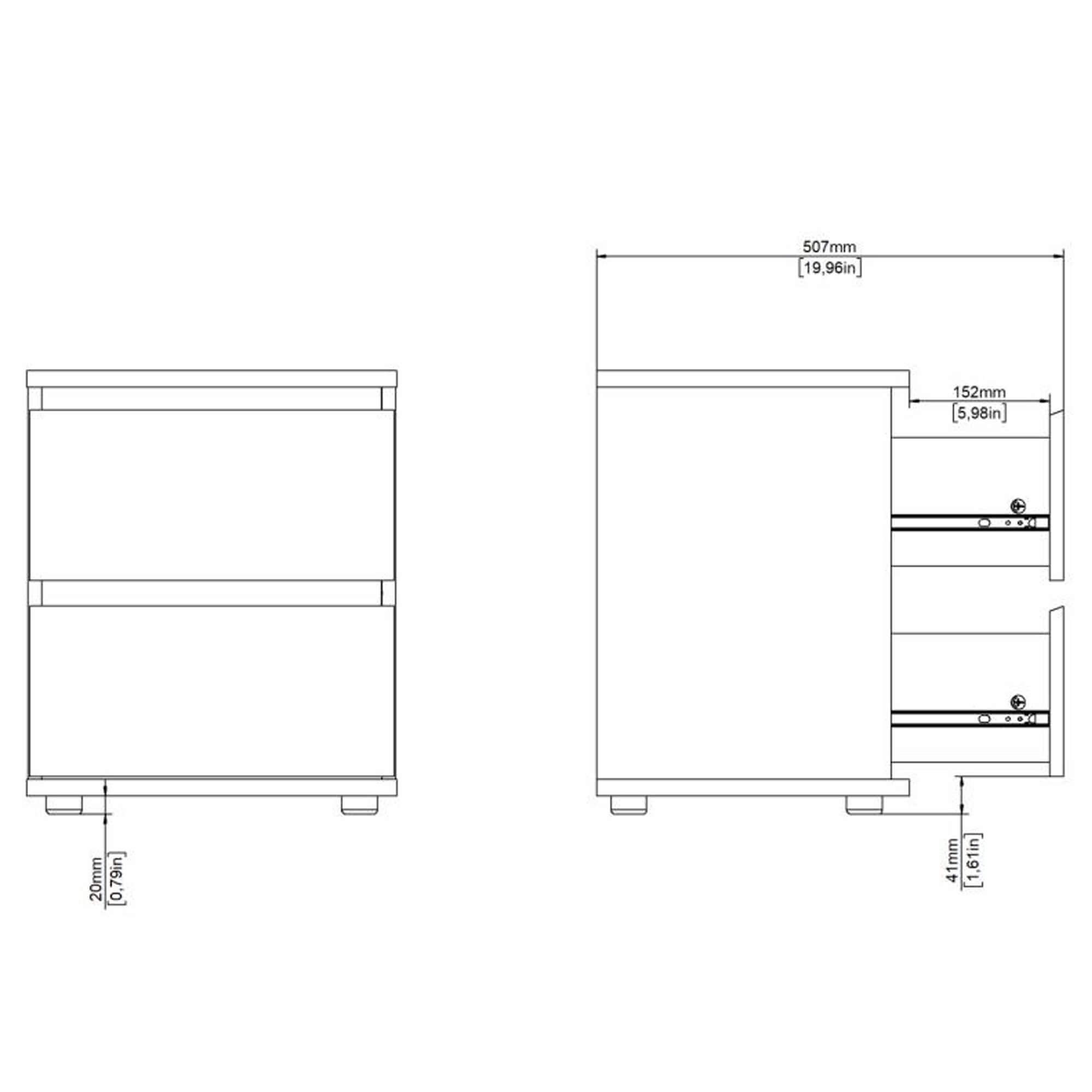 Pack-2-mesas-de-cabeceira-NEW-MATRIX-II-com-2-gavetas-Carvalho