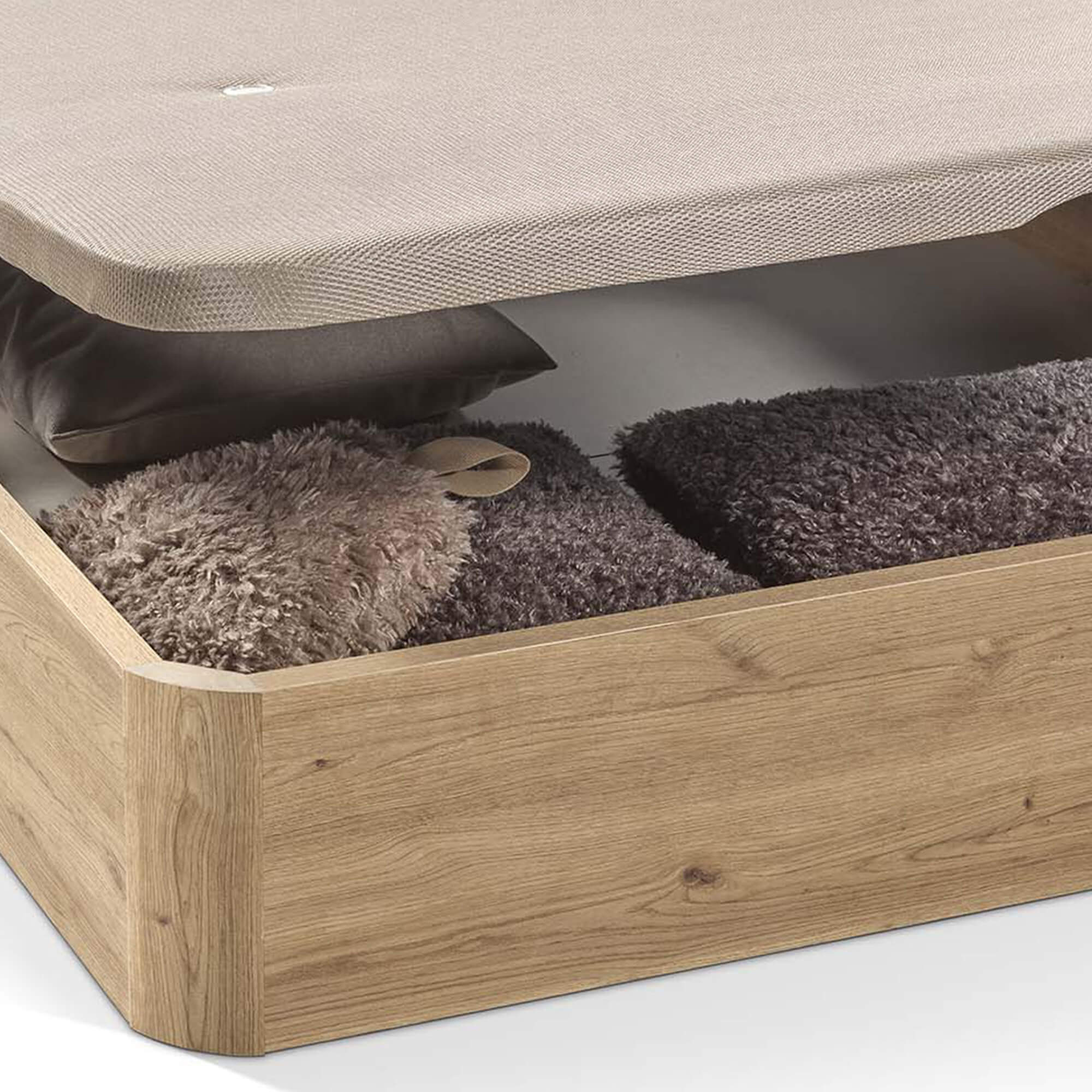 Pack-sommier-de-casal-CASINO-BOX---Colchao-HOMYSLEEP-PALACIO-COOLER-160-x-200-cm---Carvalho-Artesanato