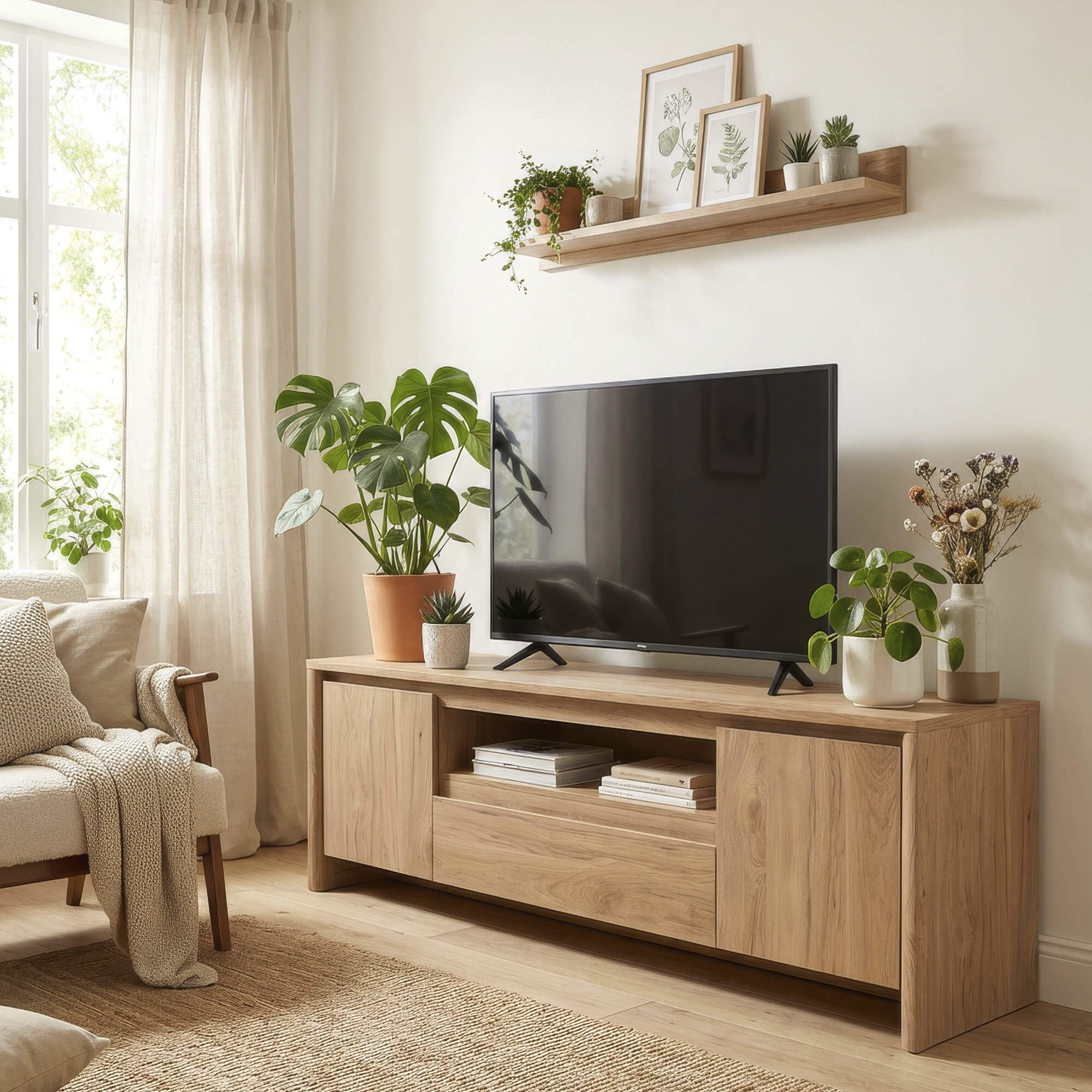 Movel-TV-GENF-com-2-portas-e-1-gaveta-Carvalho