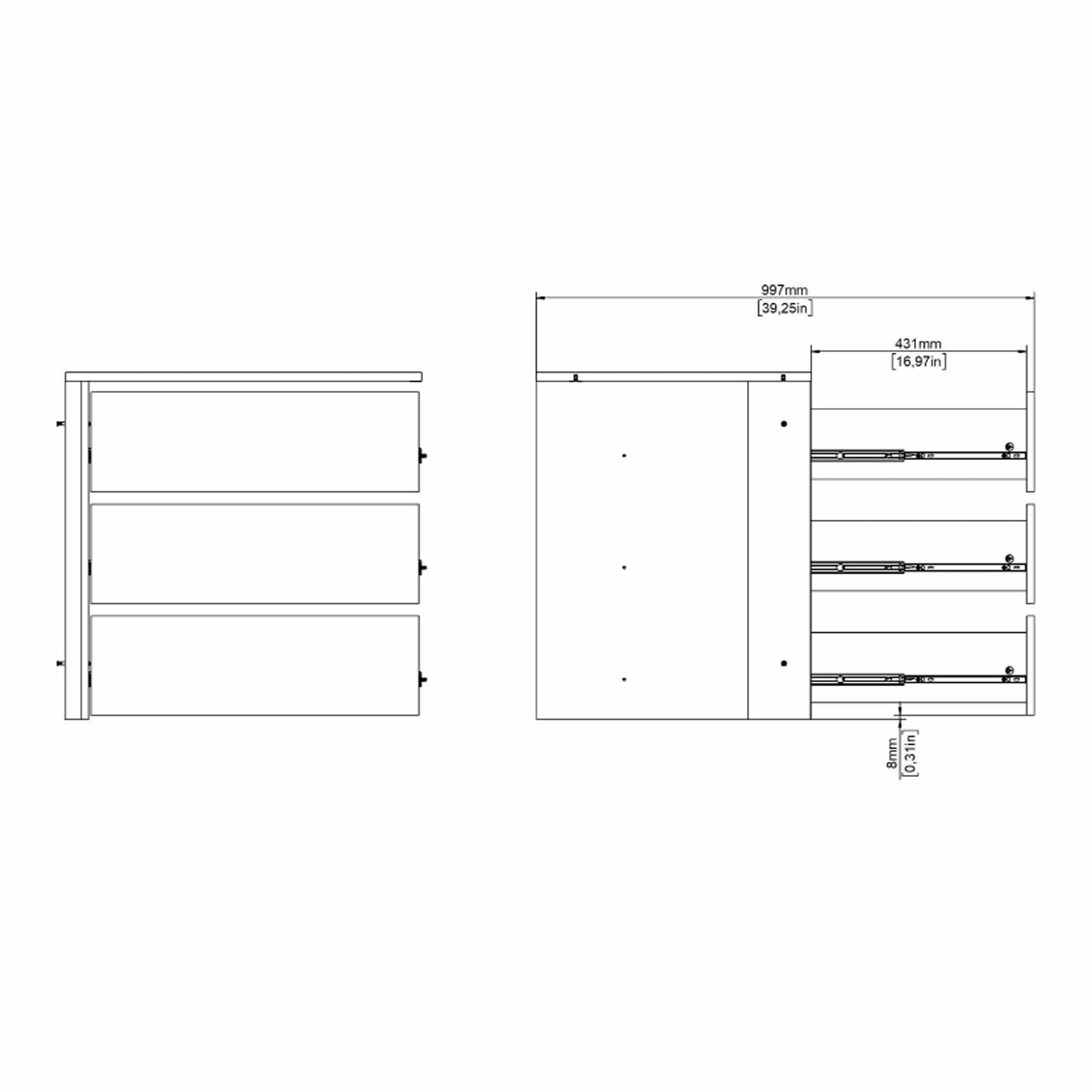 Roupeiro-COMO-com-espelho-e-portas-deslizantes-245-cm---Carvalho